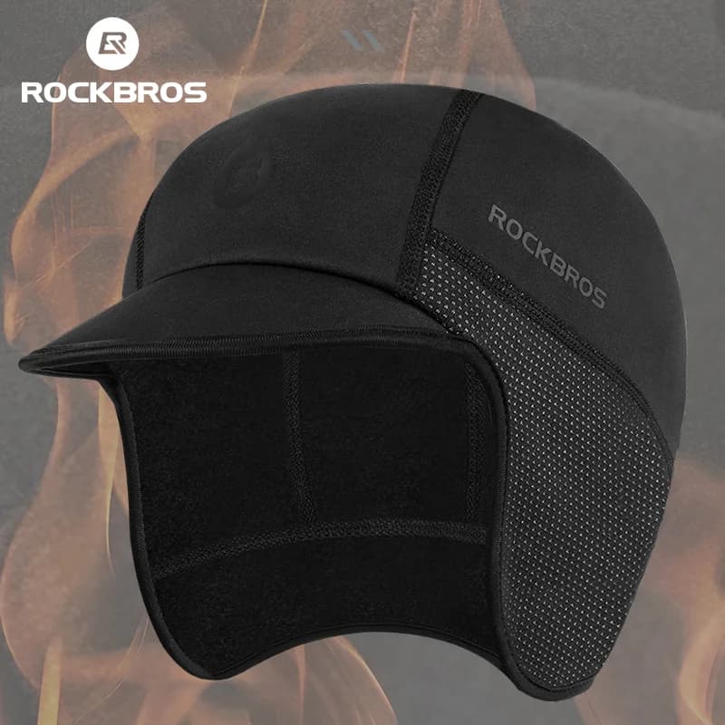 Gorro Térmico Cortavientos para Ciclismo y Esquí Invierno