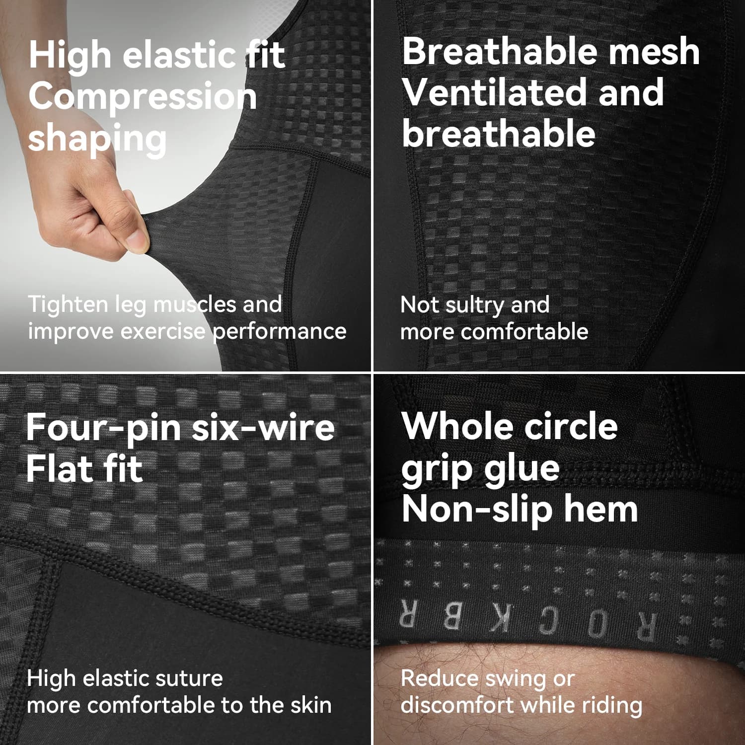 Pantalones cortos con tirantes de ciclismo para verano, ligeros y acolchados