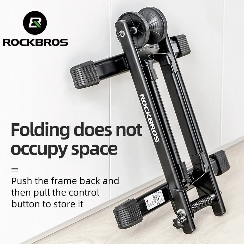 Soporte de suelo plegable para bicicletas de interior