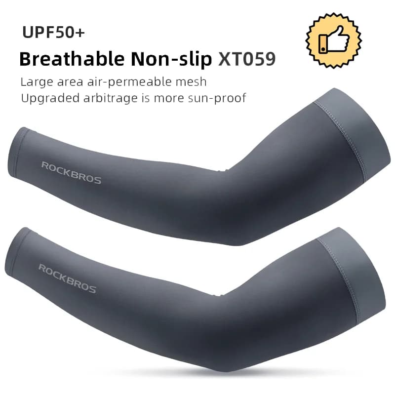 Manguitos unisex de protección UV y frescura