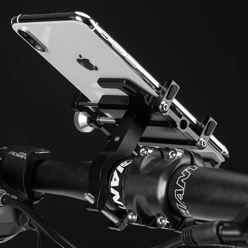 Soporte de Teléfono Ajustable de Aluminio con Rotación 360°