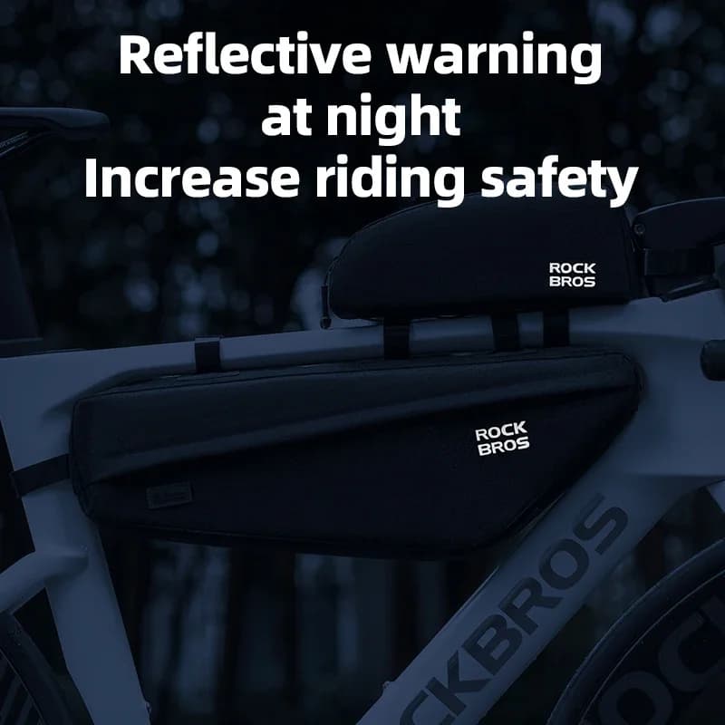 Bolsa impermeable para tubo superior de bicicleta