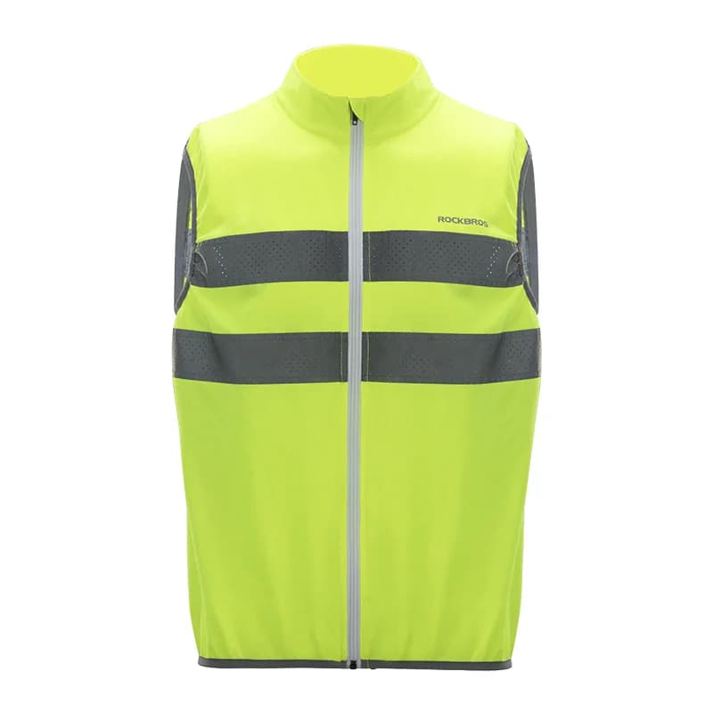 Chaleco Reflectante de Seguridad para Ciclismo Transpirable
