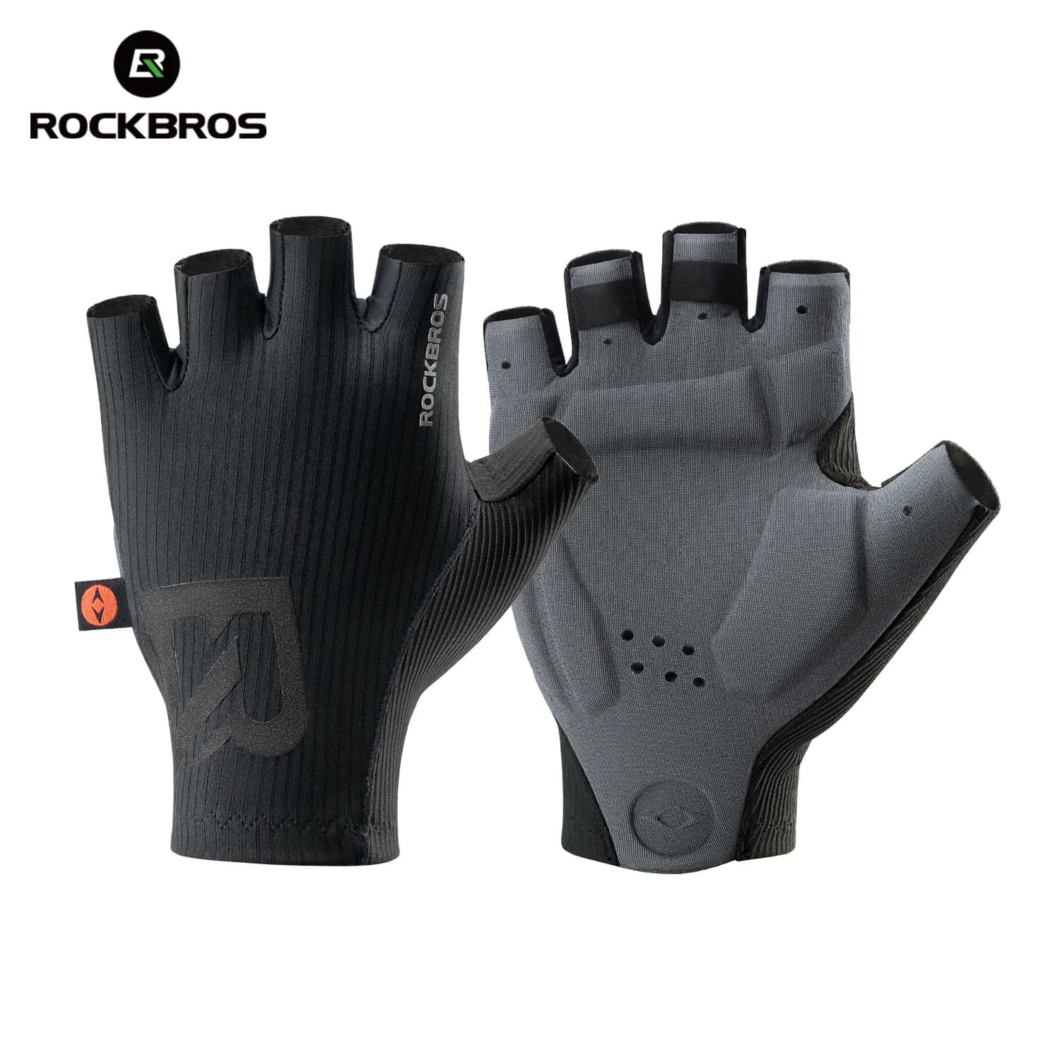 Guantes de ciclismo de media dedo, ligeros y transpirables