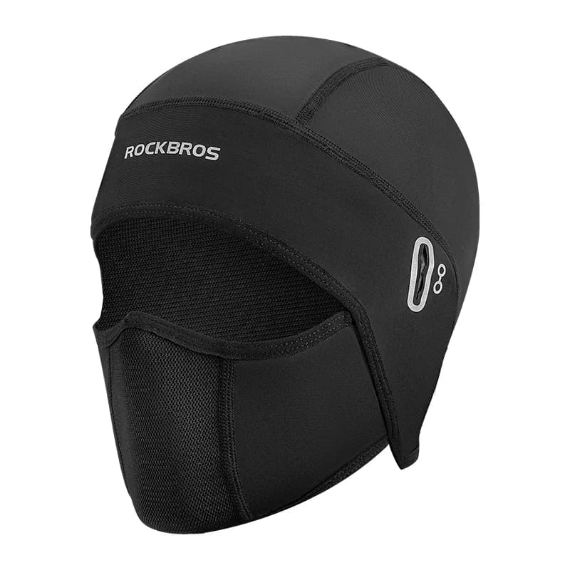 Gorra de ciclismo transpirable de seda fría para todo el rostro