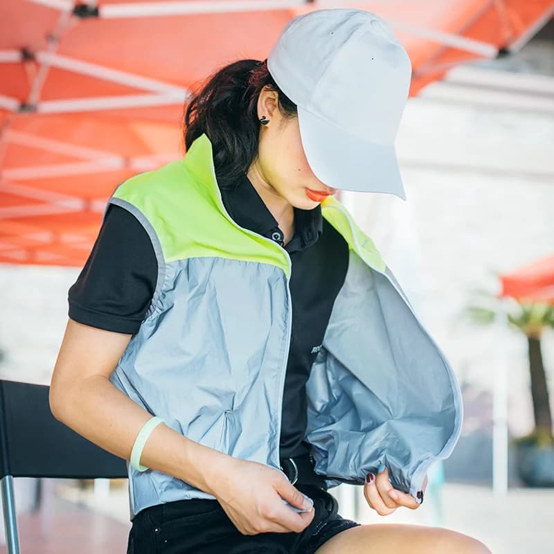 Chaleco de ciclismo sin mangas, transpirable y a prueba de viento