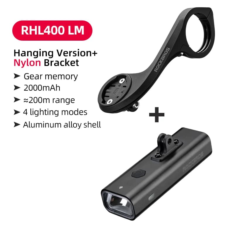 Luz delantera LED para bicicleta Type-C IPX6
