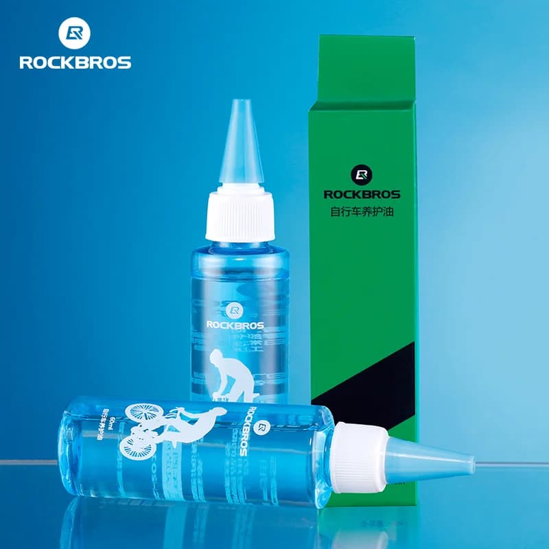 Aceite y lubricante portátil para cadena de bicicleta de 60 ml