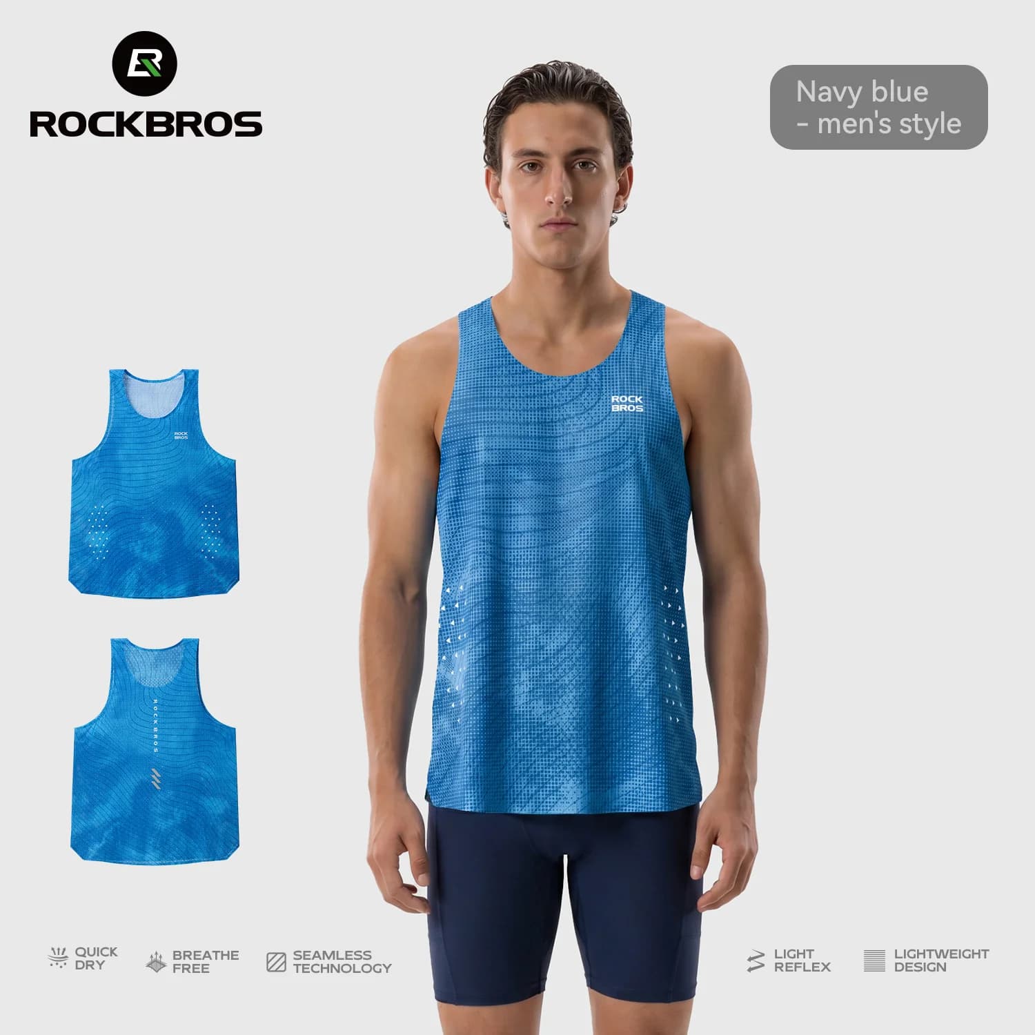 Chaleco transpirable y ligero para correr y ciclismo