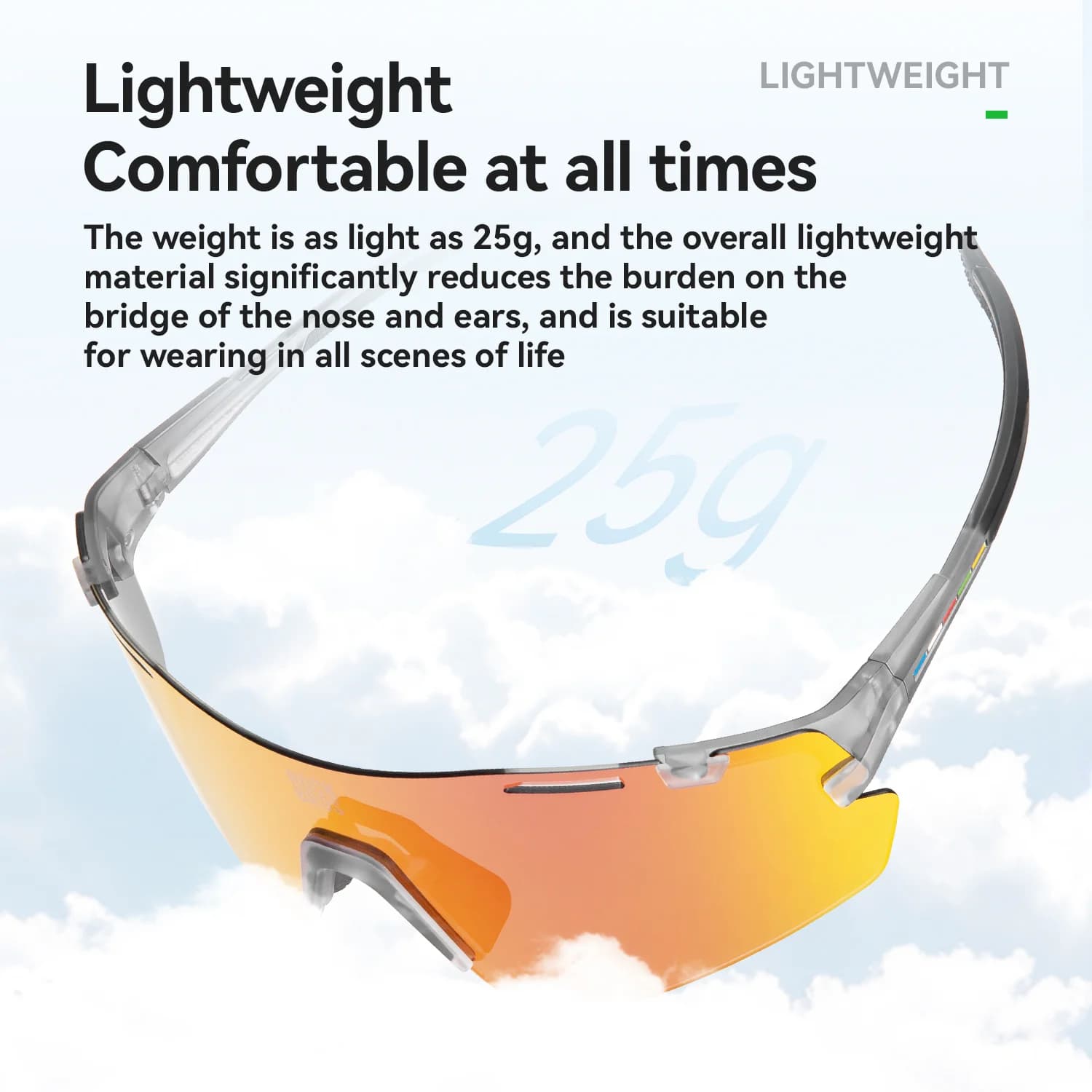 Gafas de Sol Fotocromáticas Polarizadas para Ciclismo con 3 Lentes