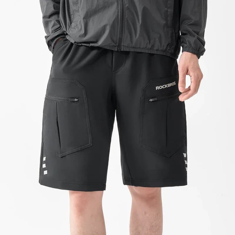 Pantalones Cortos de Ciclismo Informales con Gel Transpirables